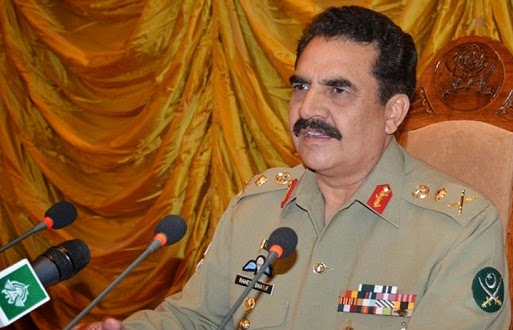 قائد الجيش الباكستاني يحذر من استمرار العدوان علي اليمن ووزير الداخلية يرد علي الامارات